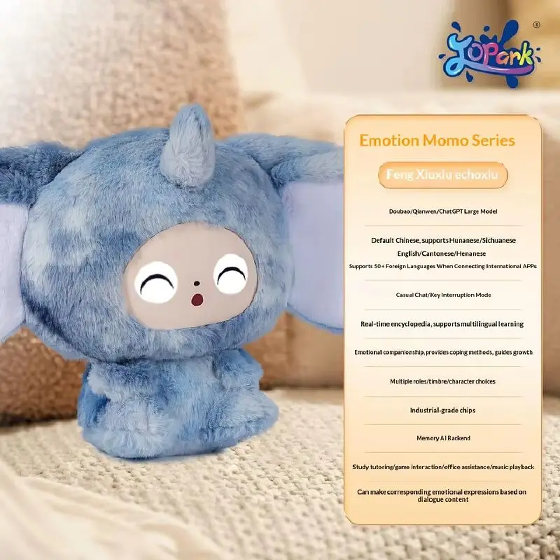 Talking AI Friend Jopark Interactive Doll Listens to You Huggable Soft Robot Companion for Kids Toy
