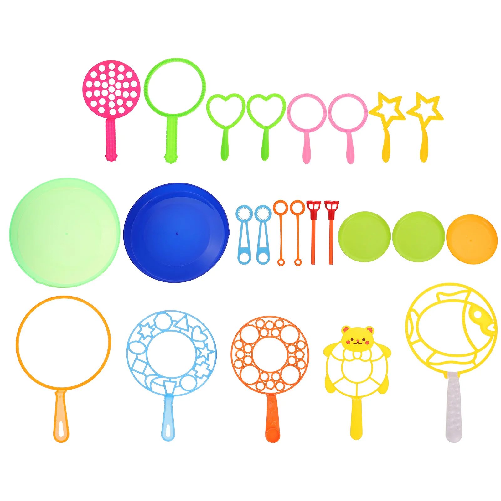 24pcs Wand For Party Giant Wands Favors Fun Gift Giant Bubble Makers Children Outdoor Outdoor Bubble Wand