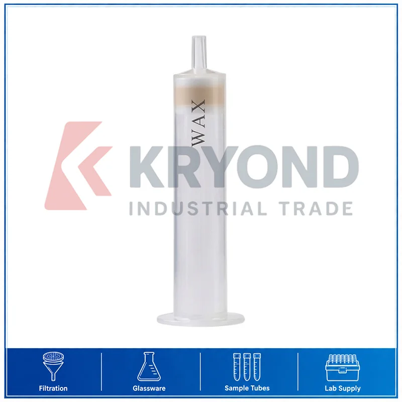 Generic WAX SPE Cartridge Weak Anion Exchange Solid Phase Extraction Column HPLC Chromatography Sample Prep 1mL 3mL 6mL 12mL