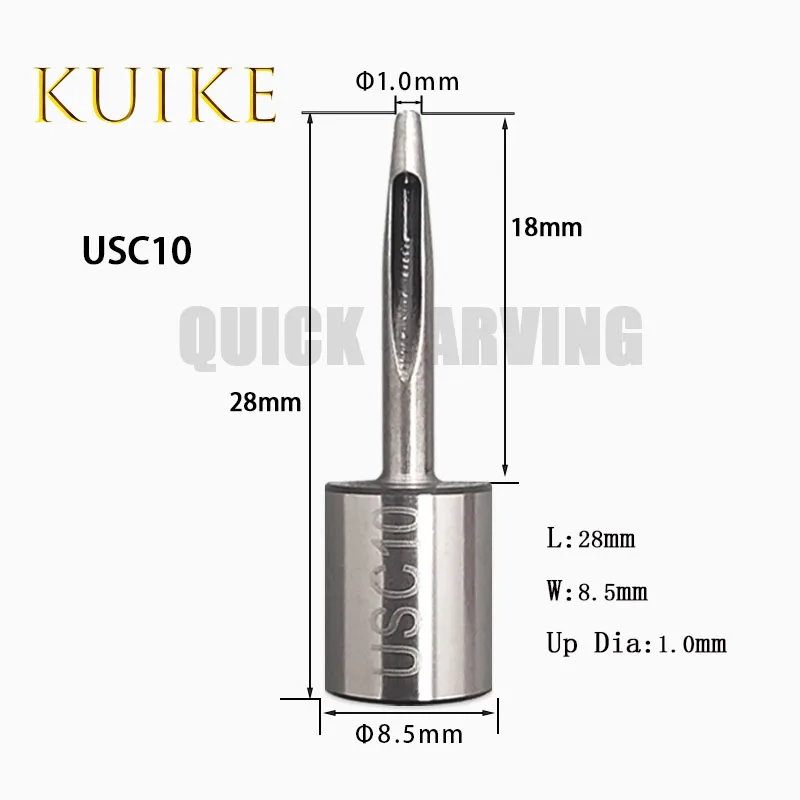 10PCS EMMA Punching Knife 28mm USC Hole Punching Cutting Machine Accessories HSS Punch Bit Leather Punching for Perforated Cut