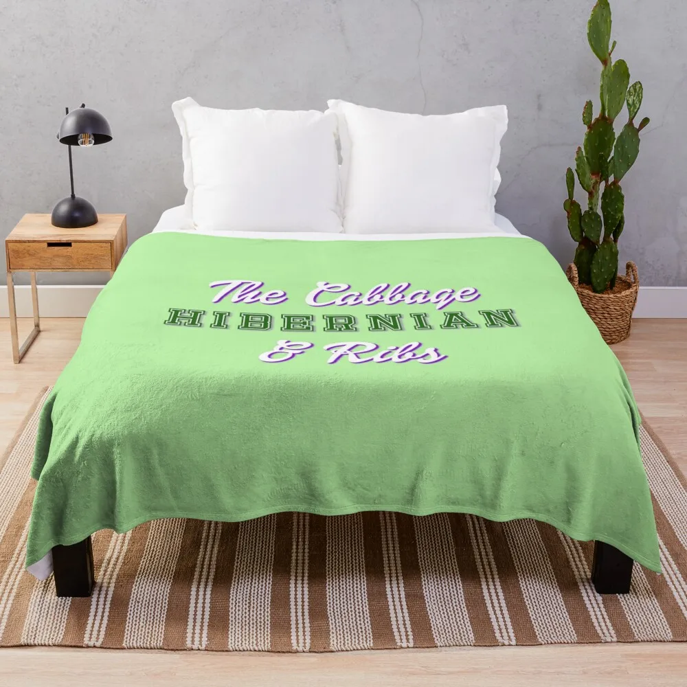 

Alt Hibernian Varsity, classic 80s Edinburgh, Green White, Scottish, Hibs Throw Blanket Kid'S Heavy Blankets