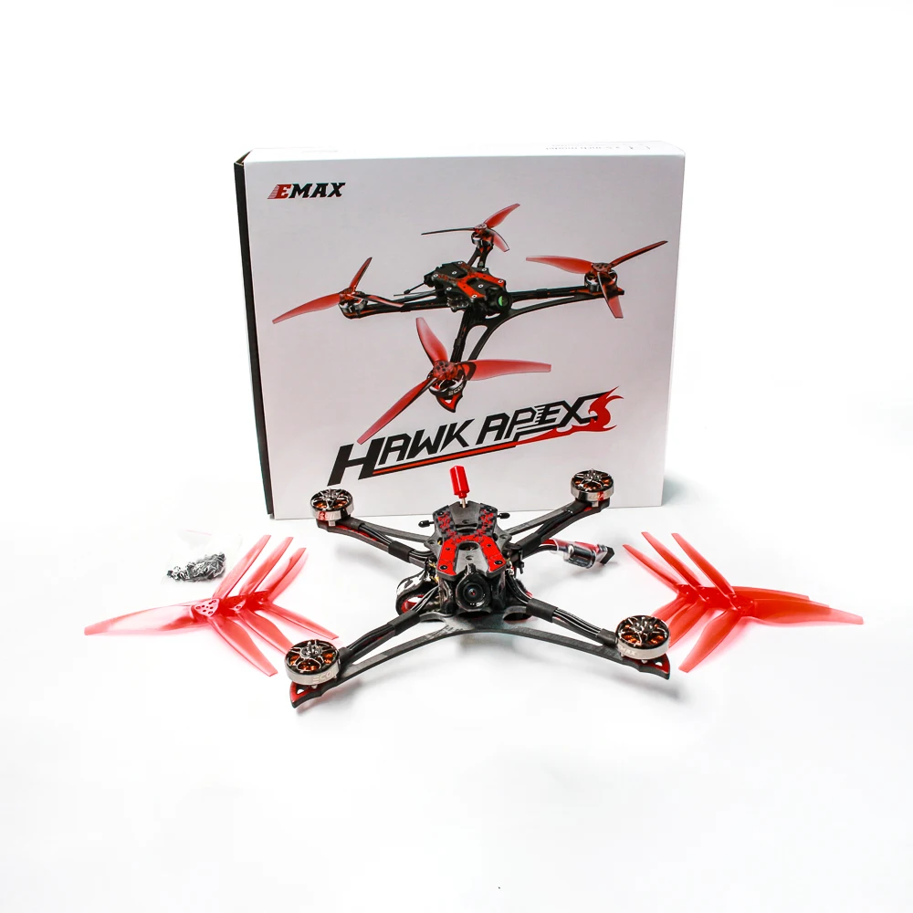 Emax Hawk Apex FPV Racing Drone STM32F722 4 in1 25A ESC 3.5 pollici 5 pollici BNF PNP Quadcopter Runcam Nano HDZero Drone 720p fotocamera