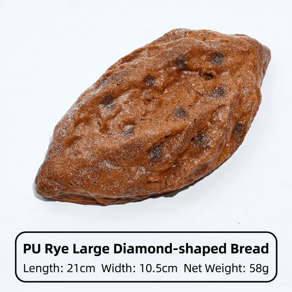 Realistic Soft Simulation Bread Stress Relief PU Squeeze Waffle Biscuit Pineapple Bun Realistic Food Fidget Still Life