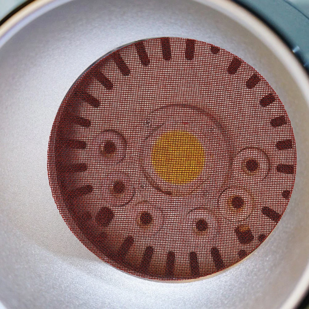 Paralume rotondo da 2 pezzi, resistente al fuoco, resistente all'usura, facile installazione, salvaspazio, illuminazione sicura, lampadario per ventilatore a soffitto