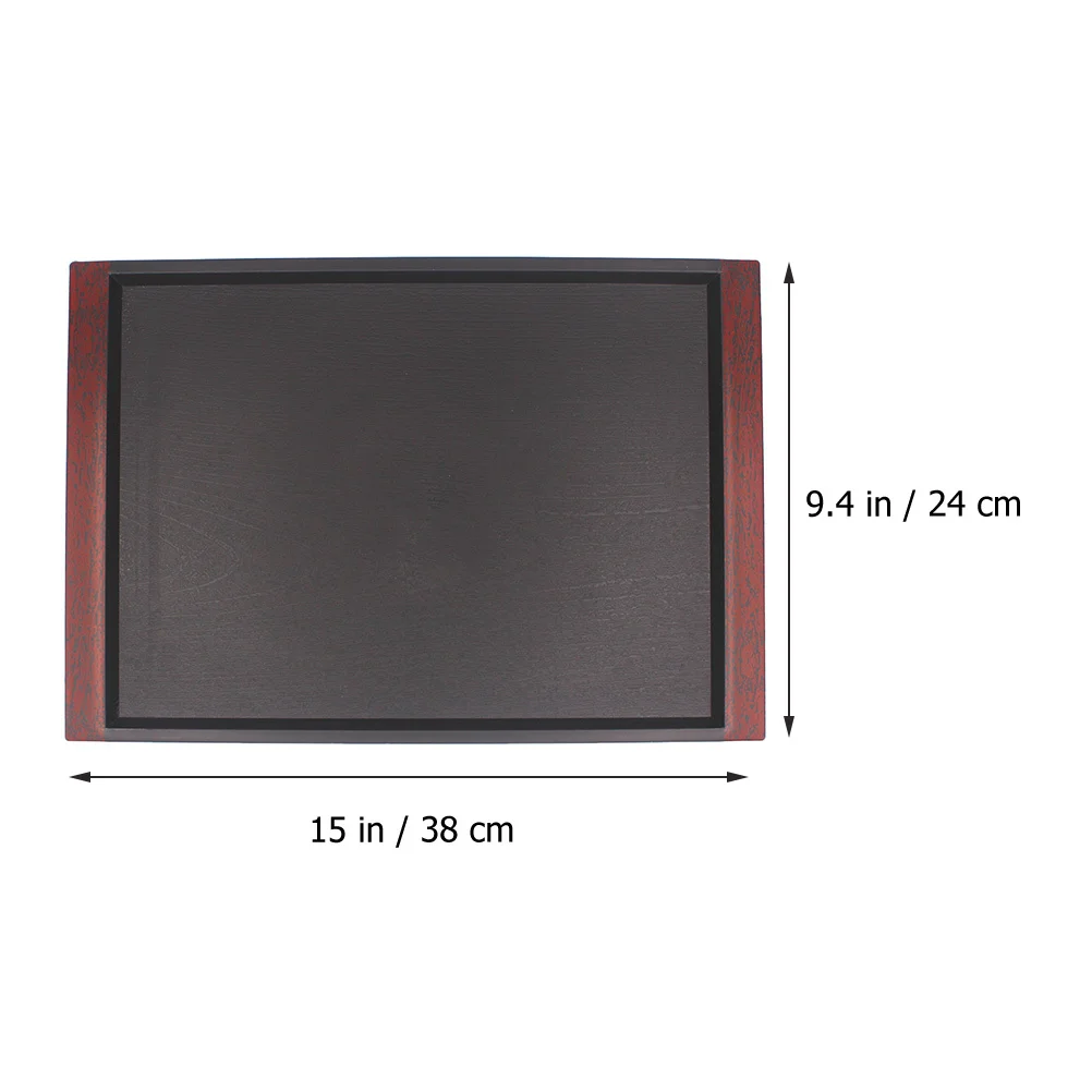 

Japanese Anti-Slip Tea Multi-Function Dessert Serving Tray Reusable Organizer Utility Kitchen Decorative Tray For Home Office