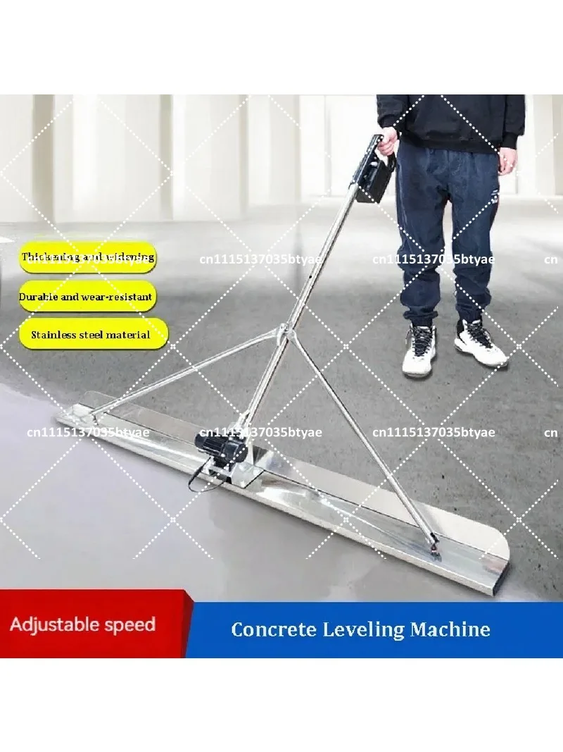 Electric Floor Vibrating Screed Concrete Leveling Ruler Mortar Vibrator Cement Road Leveling Machine