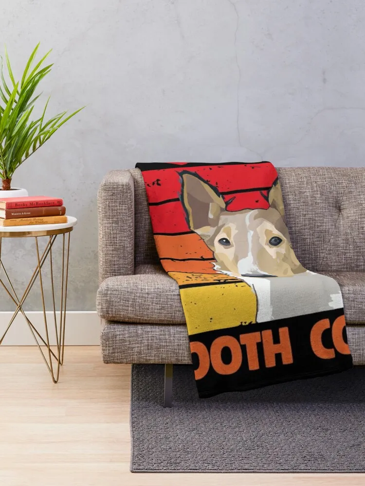 I Love My Smooth Collie Throw Blanket Decorative Throw Bed Blankets