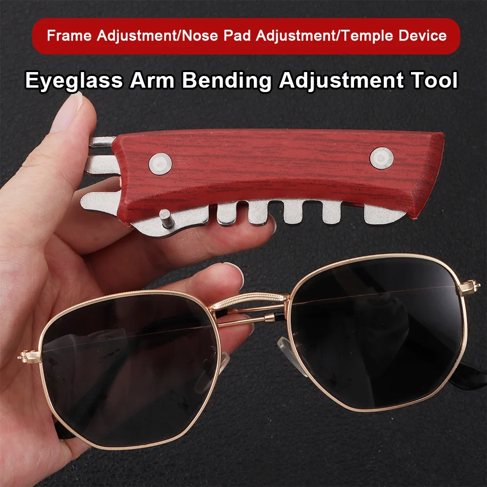 Hand Held Glasses Repair Tools Universal Fit Multi-Functional Eyeglasses Temple Bend Hand Tool Sets Frame Adjustment