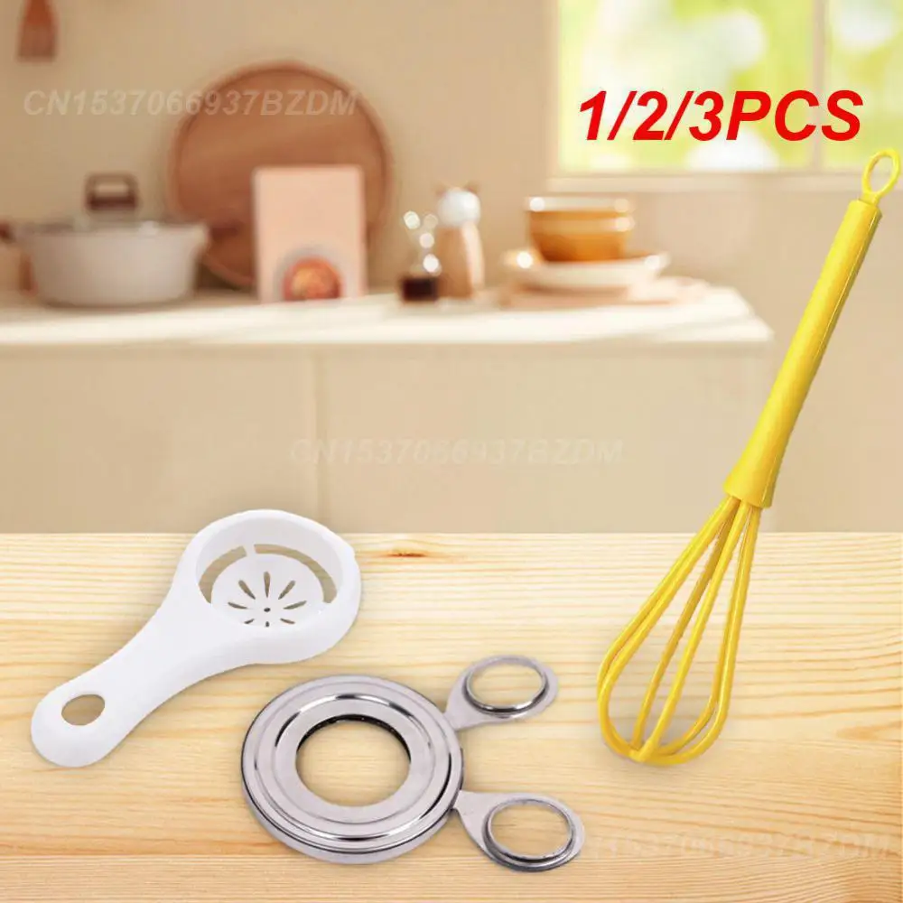 1/2/3pcs אחיזה נוחה מפיץ ביצה עמיד לחזיך קל לשאת לא קל לנתק מפריד חלמון