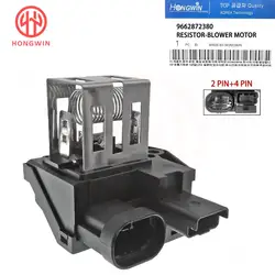 Car Radiator Fan Blower Motor Resistance 9662872380 9673999980 For Citroen Berlingo C1 C4 C-Elysee Jumpy DS4 DS5 Peugeot 307 308