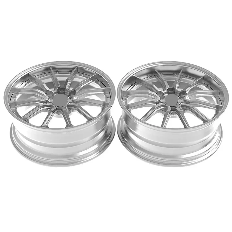 17inch 5 114 forged 2 piece alloy wheel rims magnesium fit for toyota landcruiser