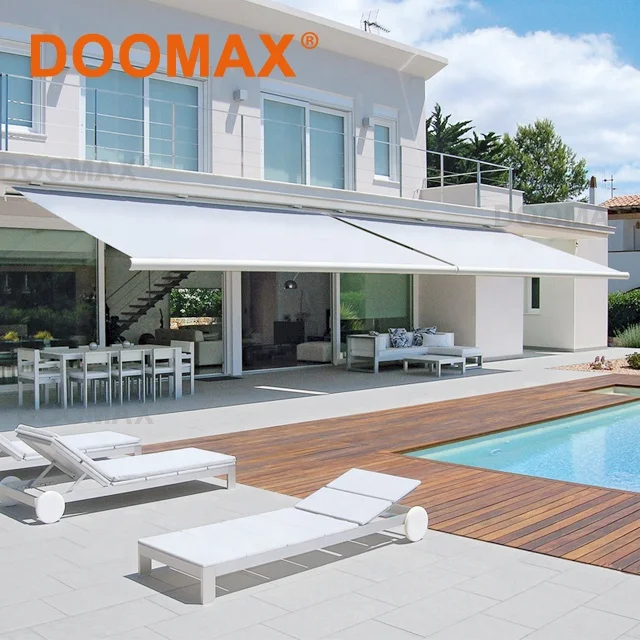Beautiful DOOMAX Automatic Outdoor Sun Canopy Awning