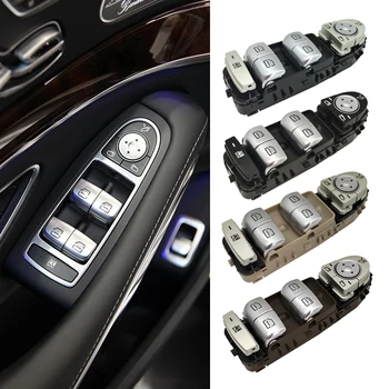 Mercedes W222 W213 Araba Elektrikli Cam Anahtarı Ana Panel Benz E SKlass E260 E300 S350 S400 2229052004