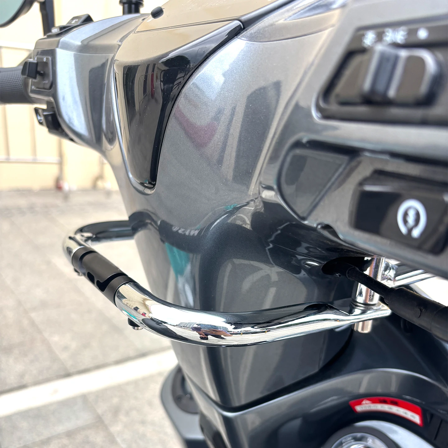 For SYM Fiddle 150 Navigation phone holder SYM Fiddle DX 158 Multi-functional extension bracket DX 125 Child safety handrail