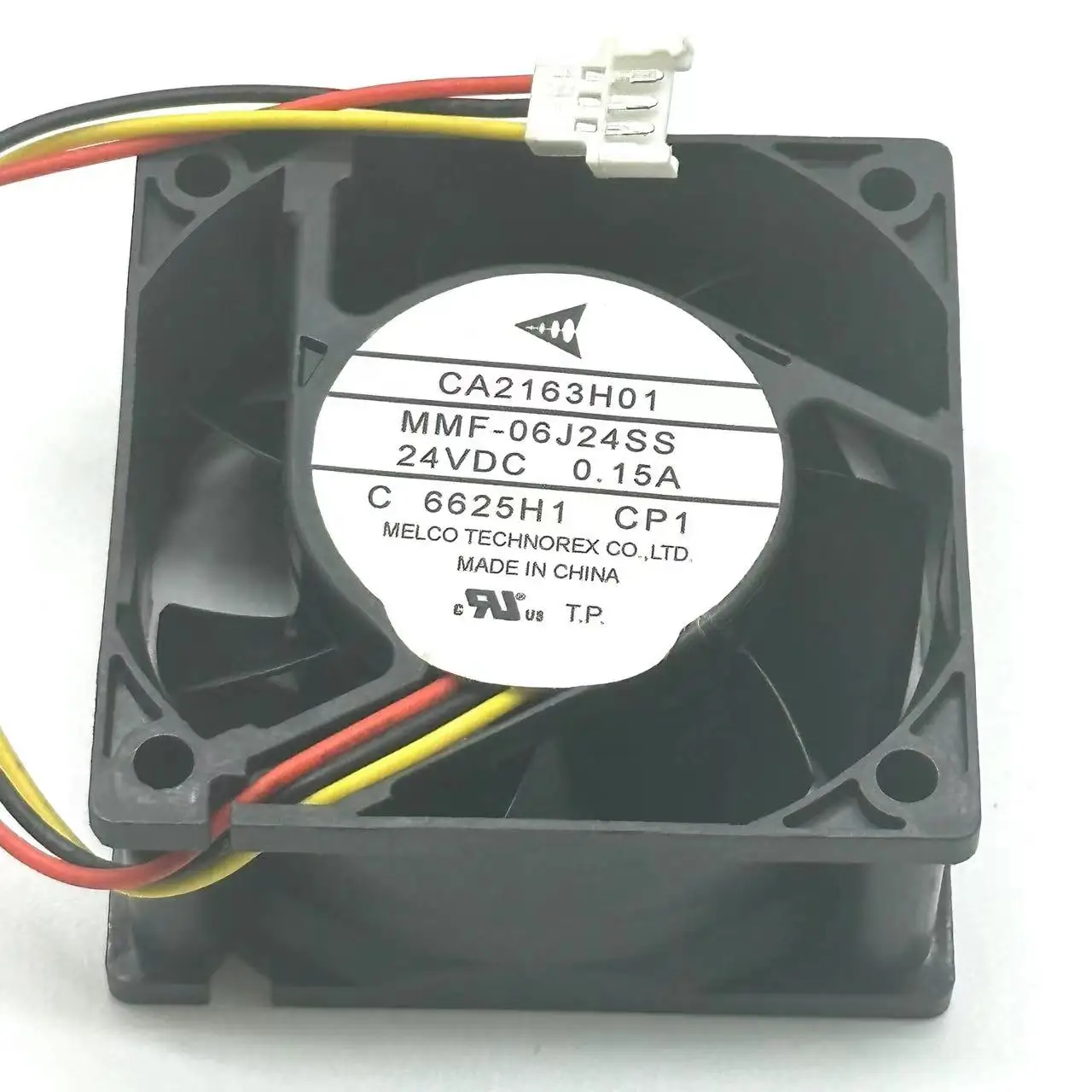 

Melco MMF-06J24SS DC 24V 0.15A 60x60x25mm 3-Wire Server Cooling Fan