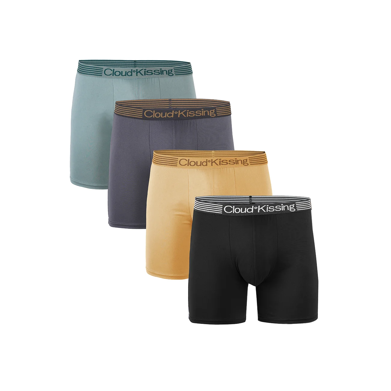 

4Pcs Long Men's Underwear Men's Panties Sexy Man Boxers Underwear Shorts Lots Male Boxershorts Set Family Underpants Brands