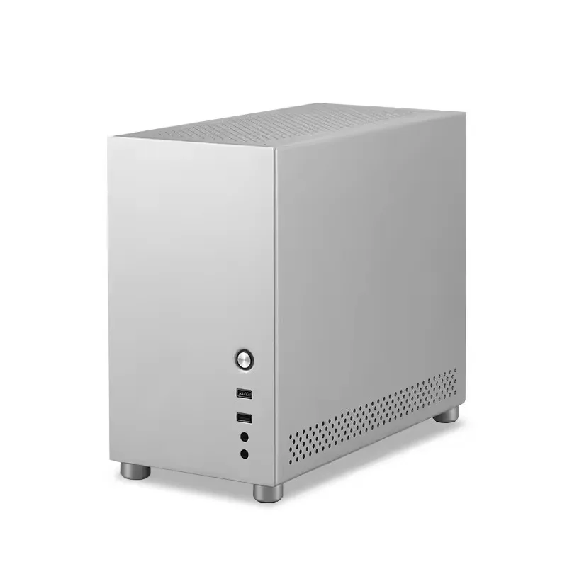 HX100 Handle All Aluminum  Game Glass Desktop Computer Case  Power Supply