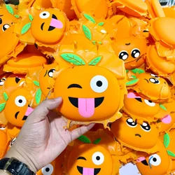 Korean Cartoon Fruit Kids Silicone Bags Cute Children Mini Messenger Bags for Girls Orange Kids Coin Purse Funny Shoulder Bag