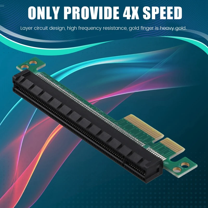 BTC 채굴용 확장 라이저 카드, PCI-E 4X-PCI-E 16X 변환기 어댑터 카드, PCI Express 4X-16X 확장 어댑터