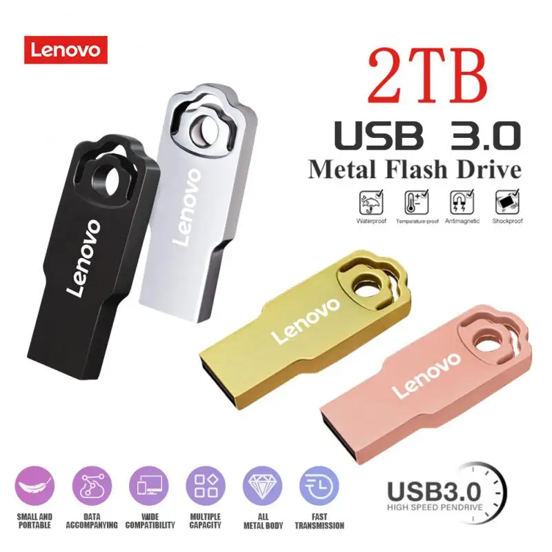 Флеш-накопитель Lenovo USB 3,0, USB, 1 ТБ