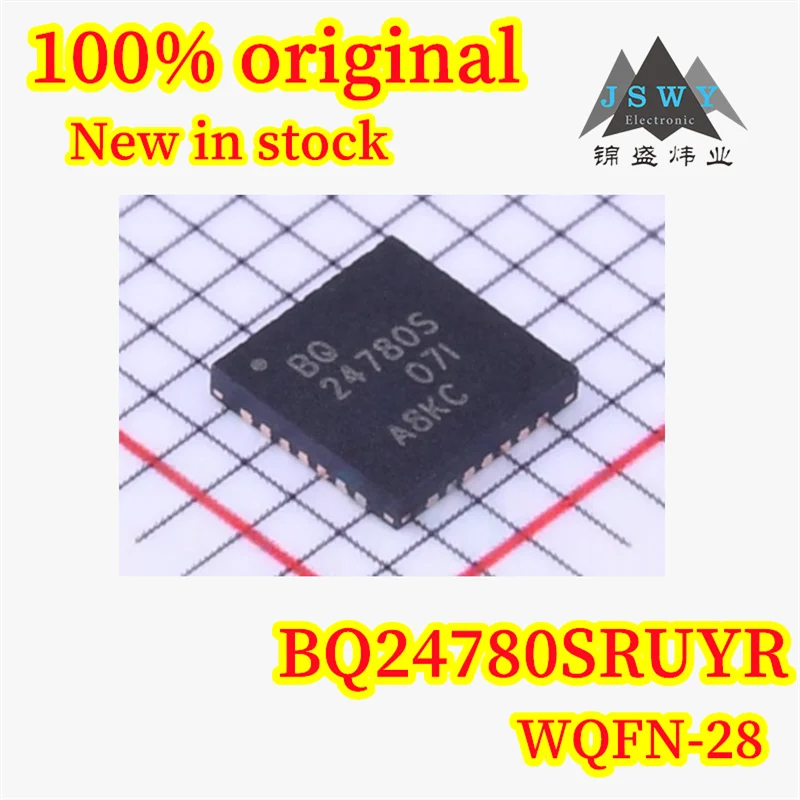 

(10/50pcs) BQ24780SRUYR BQ24780S WQFN-28 Battery Management Chip Authentic Original Brand New Spot