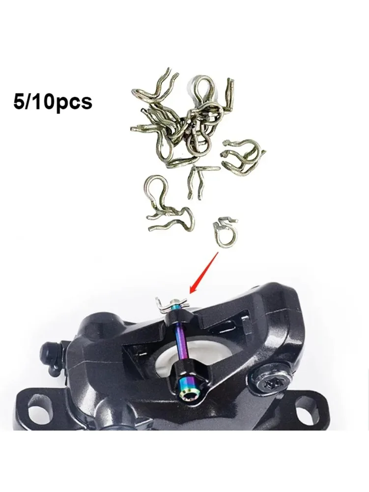 AliExpress 5/10Pcs Bicycle Disc Brake Caliper Spring Clips ForShimano XT SLX XTR Compatible W/Formula forMEGA Caliper Retainer Snap Spring