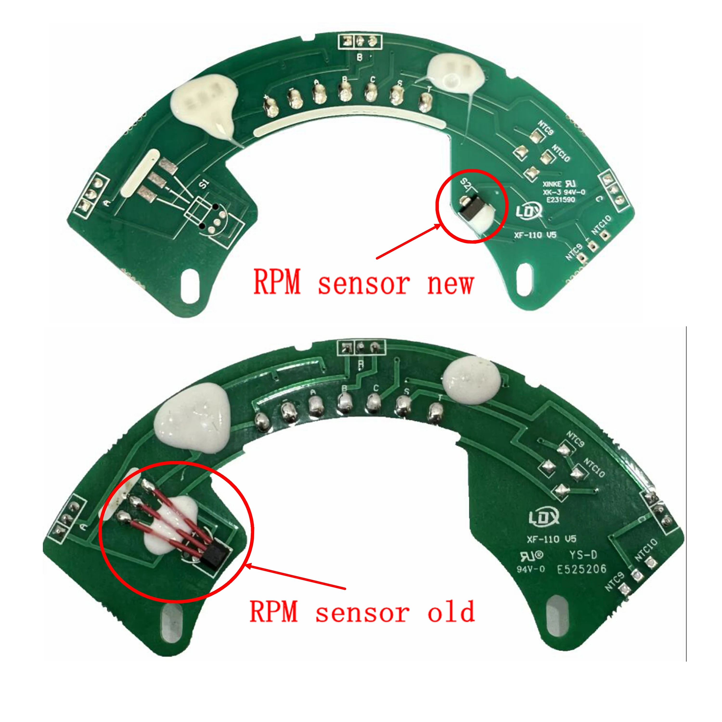 PCB Board Für Bafang G020 Serie Hub Motor Circuit Platte E-Bike Ausgerichtet Motor Ersatzteil FM G020 RM g020 – Detail 3