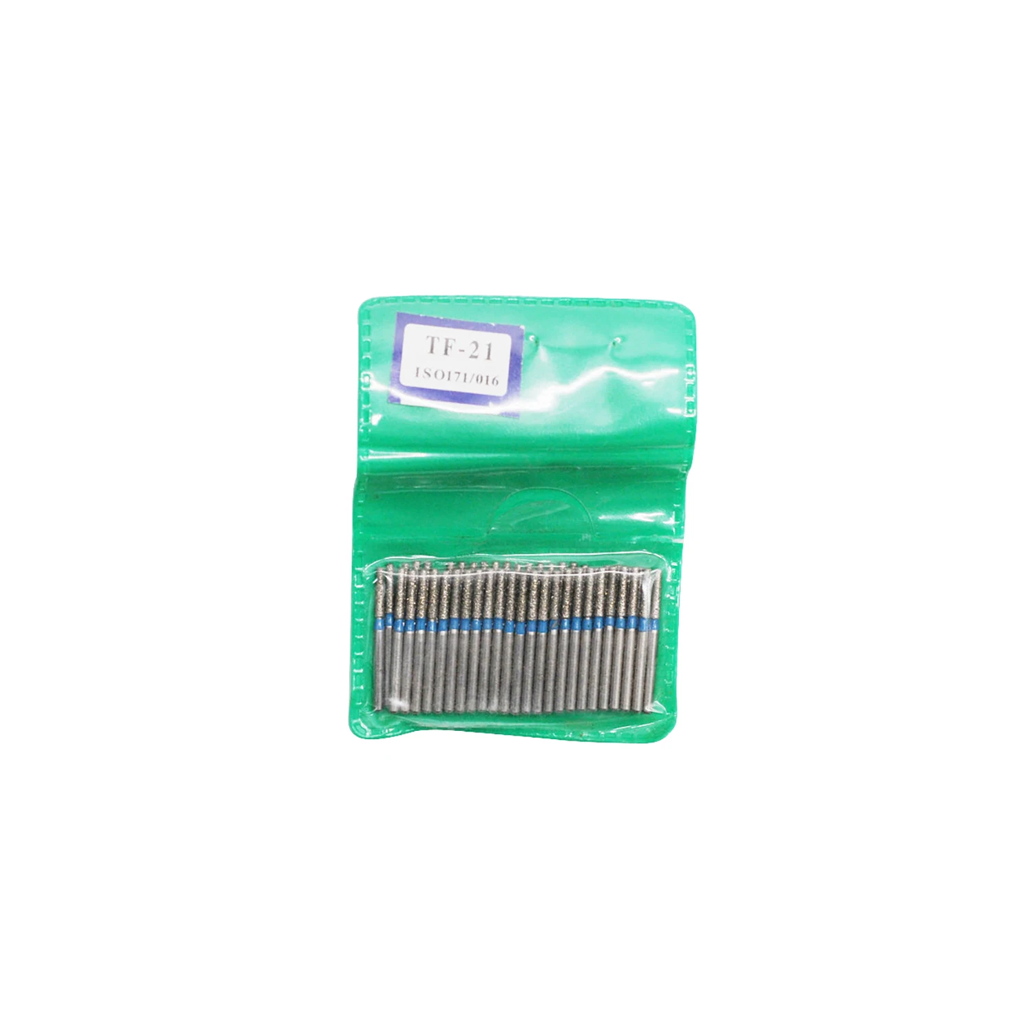 50Pcs Dental 1.6mm Diamond FG High Speed Burs TF Series for Teeth Polishing Smoothing Professional Dentist Care Tools