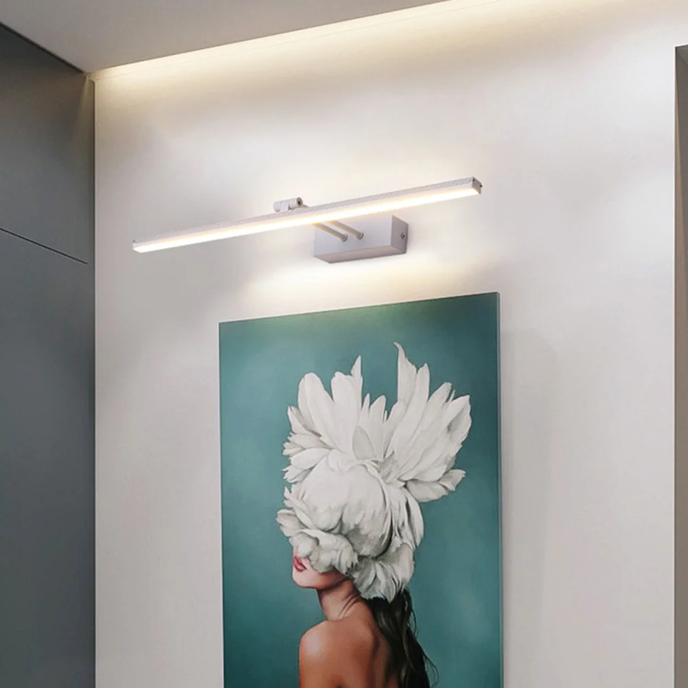 โคมไฟกระจก LED โคมไฟติดผนังห้องน้ำที่หรูหรา ปลอดภัยสำหรับตู้เสื้อผ้า ห้องโถง ห้องน้ำ โคมไฟติดผนังห้องน้ำ