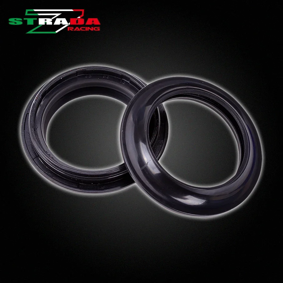 43X55 /11 Motorcycle Front Fork Damper oil seal dust cover For GSX1300R XJR1200 XJR1300 MT-01 ZX-6R 636 ZX-10R ZX-14R 43*55