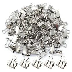 5-10Pcs Binder Clips Metal File Paper Clips Colorful Paper Clip Clamp 15/19/32/50mm Stationery Clip Home Office School Storage