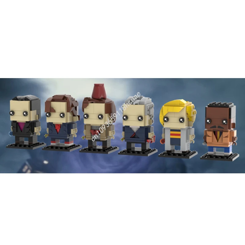 

669 шт. MOC Доктор, который современный комплект врачей Brickheadz, строительные блоки, рождественский подарок, познавательные игрушки на основе причин, расслабляющие