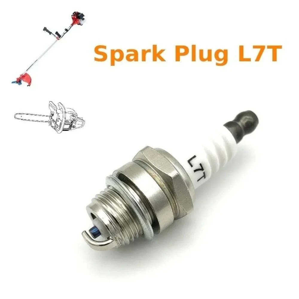L7T Spark Plug for Chainsaw and Brush Cutter Motosierra Gasolina Chainsaws Spare Parts Garden Tools