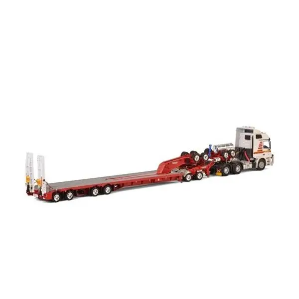 Mammoet 1:50 MB 6X4 + DRAKE 2X8 DOLLY + 8X4 Flatbed Trailer Model 410219