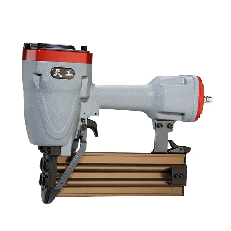 

For 18-64mm ST64 Pneumatic Nail Gun Home Air Stapler Pneumatic Steel Gun Concrete Nail Gun PVC Wiring Duct Nailer Leng