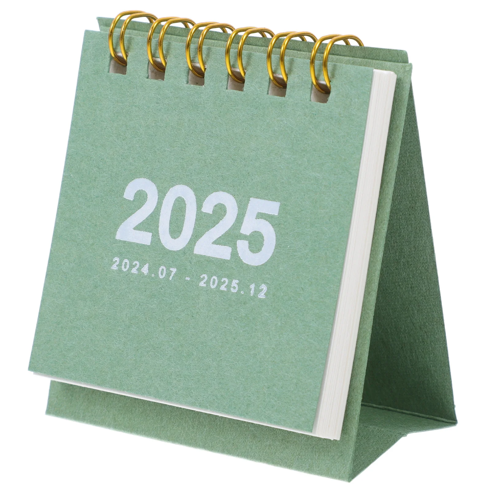 

Mini Desktop 2024-2025 Small Office Monthly Decorative Standing Flip Calendar For Home Office Use Household Desk Calendar
