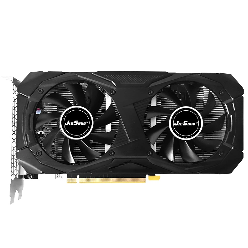 JIESHUO NVIDIA GTX 1660 Super 6GB esports gaming graphics card GDDR6 192BIT GPU gtx1660s 6g for PC desktop video office 1660sgtx