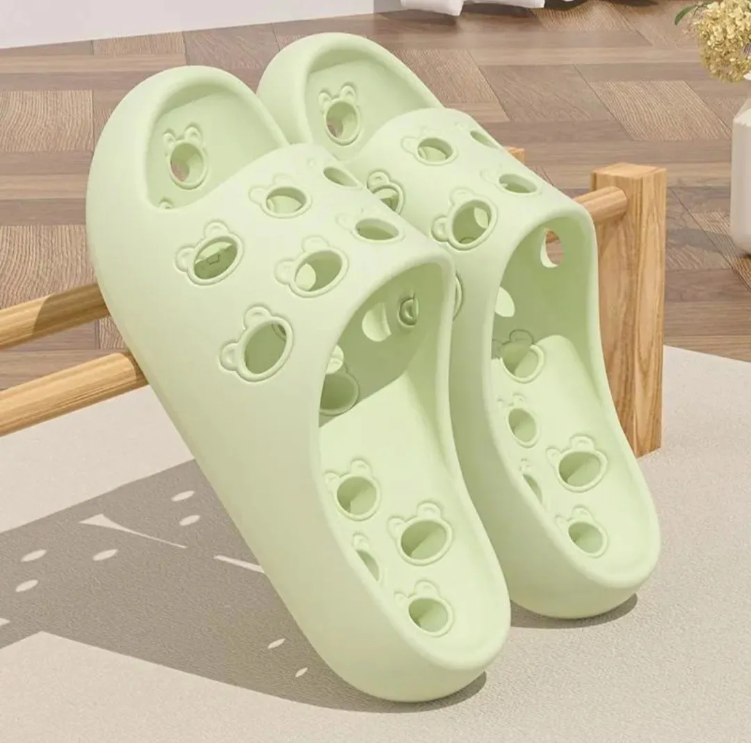 Eva Slippers For Home Use Slip Resistant And Odorless Hotel Indoor Leaks Quick Drying Slippers For Men Women Chinelos Femininos