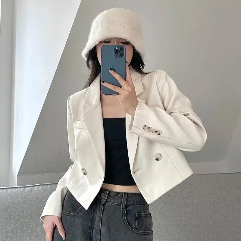 

2025 Autumn Women's Blouse Solid Long Sleeves Fashion Blusas Office Ladies Button Up Tops Korean Style All-Match Streetwear