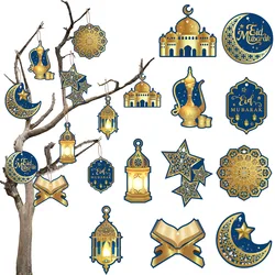 Eid Mubarak Decor Hanging Tag 2025 Ramadan Decoration for Home Mubarak Ramadan Kareem Eid Al Adha Islamic Muslim Party Decor