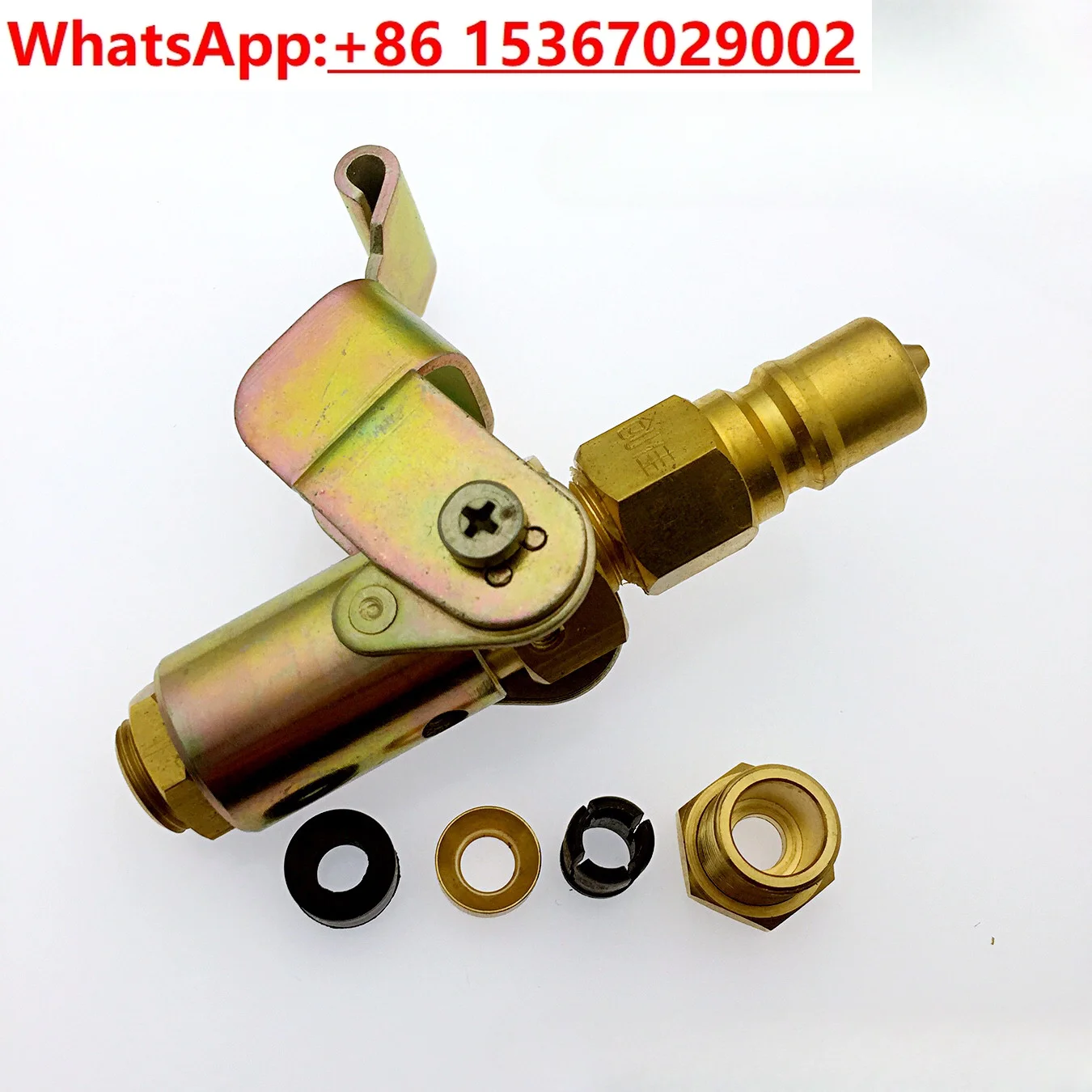 Adjustable quick connector refrigeration refrigerator freezer compressor vacuum leak detection