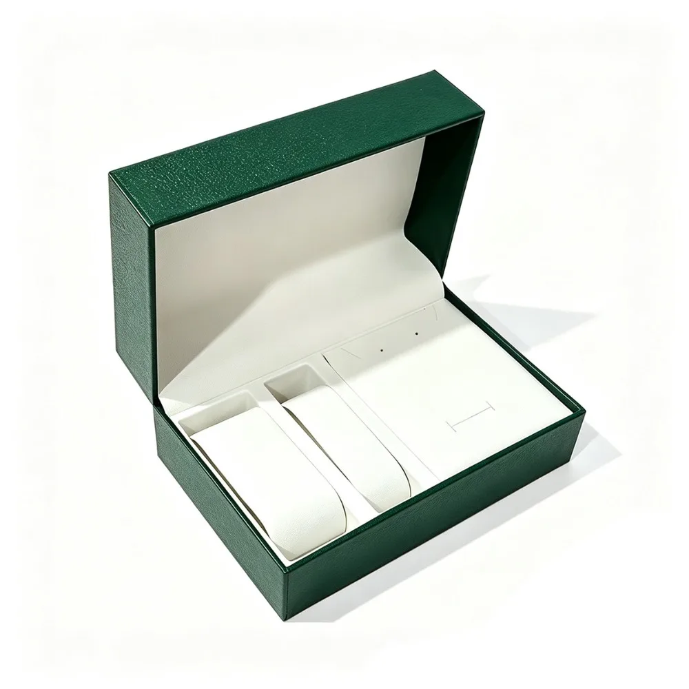 Premium Watch Jewelry Box Watches Necklace Bracelet with Soft Interior Organizer Case PU Leather Storage Display Holder