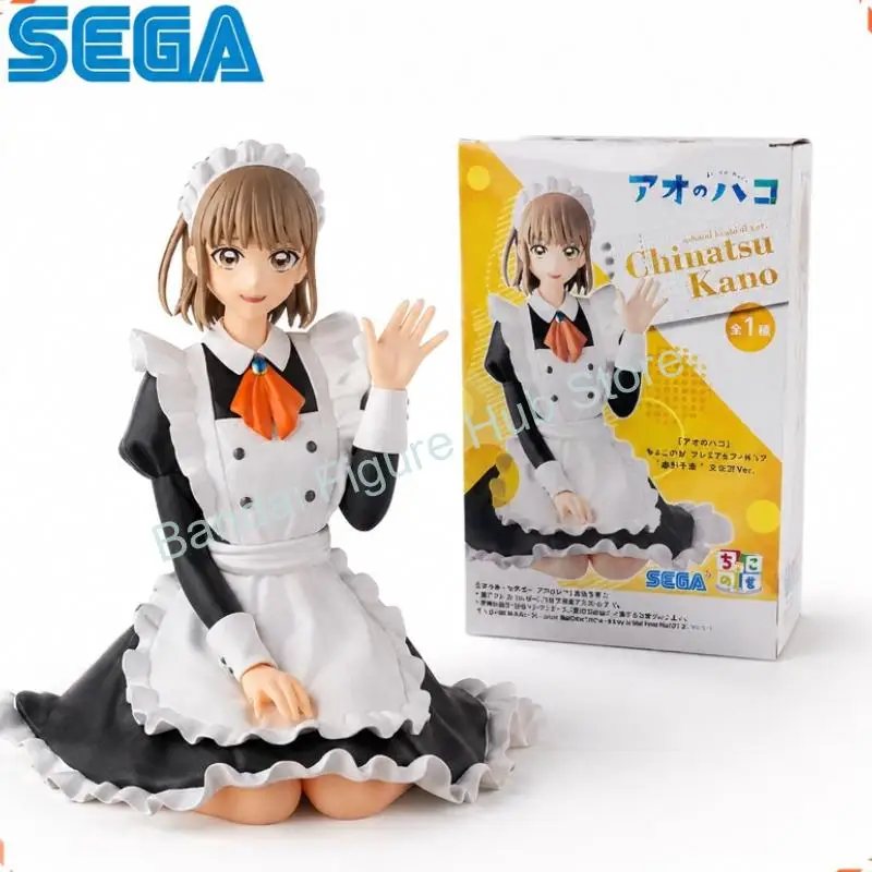 En stock, figura de acción original de Sega, modelo de muñeca de Ao No Hako Chinatsu Kano, nueva en caja, personajes de anime, juguetes, modelo de garaje.