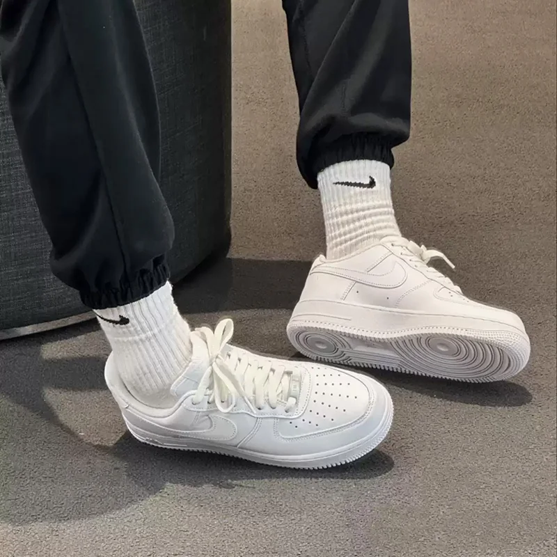 Nike Air Force 1 Pure White Air Force One Low-top Canvas Sneaker for Men-Classic LeatherDesignVersatileCasual Sneaker CW2288-111