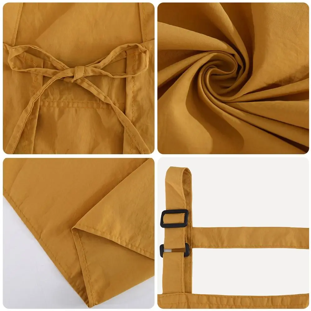 

Cute Cartoon Kitch Apron Waterproof Oil-proof Cooking Baking Bibs Breathable Anti-fouling Catering Work Clothes for Home Kitchen