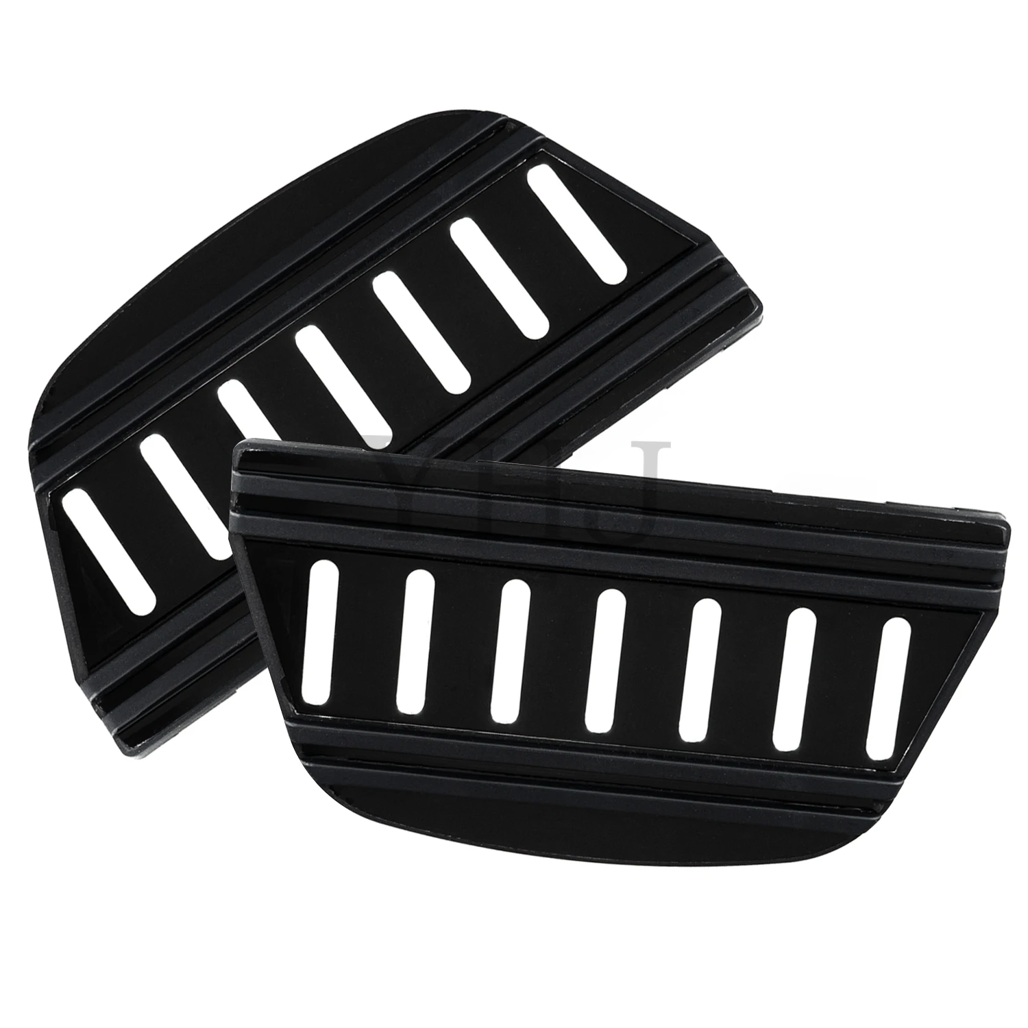 

For Harley Motorcycle Softail Electra Road Glide King FLHTK FLHTC FLHR 1988-2021 Black Rubber Rear Floorboard Foot Peg Insert