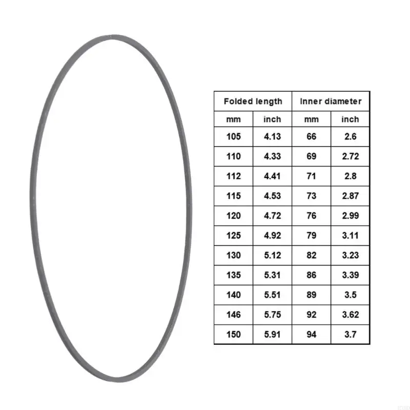2025 Новый винтажный ремень с заменой магнитной машины 1,0 мм эластичные квадратные резиновые ленты