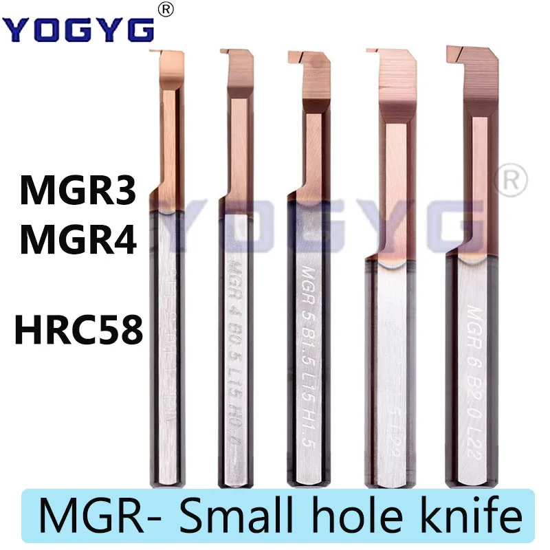 

MGR3 MGR4 small hole Grooving Knife Carbide Grooving Tool Boring Bar Tungsten Steel MGR Micro Boring Tool Grooving Arbor Cutter