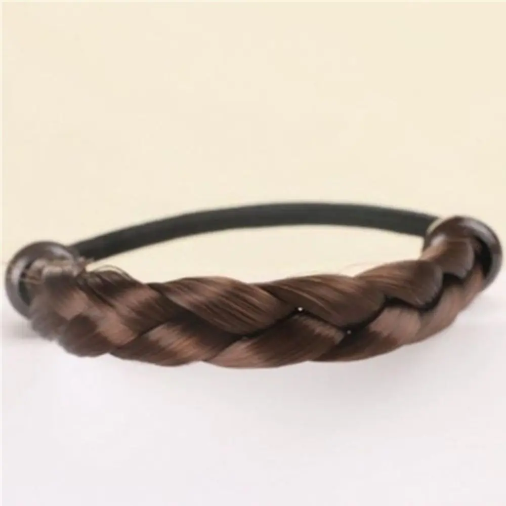 Elastic Women Ponytail Hair Band Scrunchie Synthetic Wig Wig Hair Rope Braid Hair Rope Headwear Hair Accessories