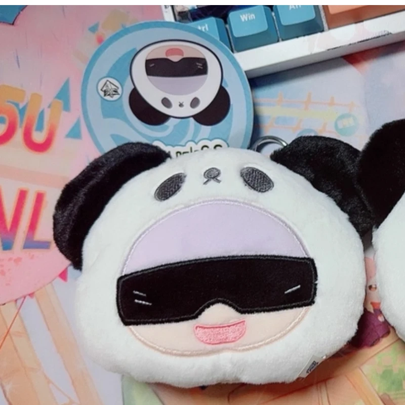 Caliente genuino en Stock Nullset Jujutsu Kaisen Panda Anime coleccionable monedero llavero ornamento colgante lindo juguete de regalo de cumpleaños